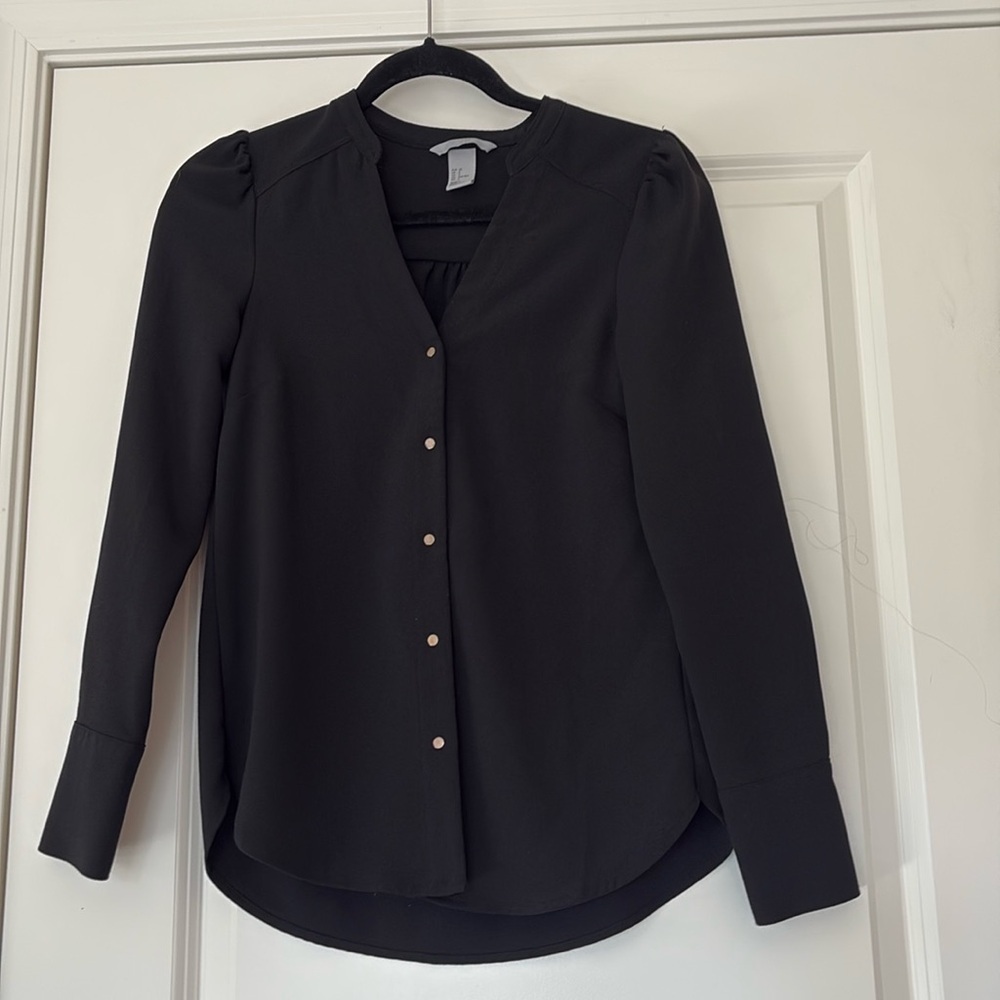 H&M Black Blouse